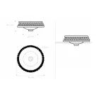 Porslinstvättställ med handapplicerade kronblad Tillverkad i Italien - Amarone Viadurini