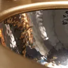 Inbyggt tvättställ i Fire Clay med 3 ytskikt Made in Italy - Erioli Viadurini