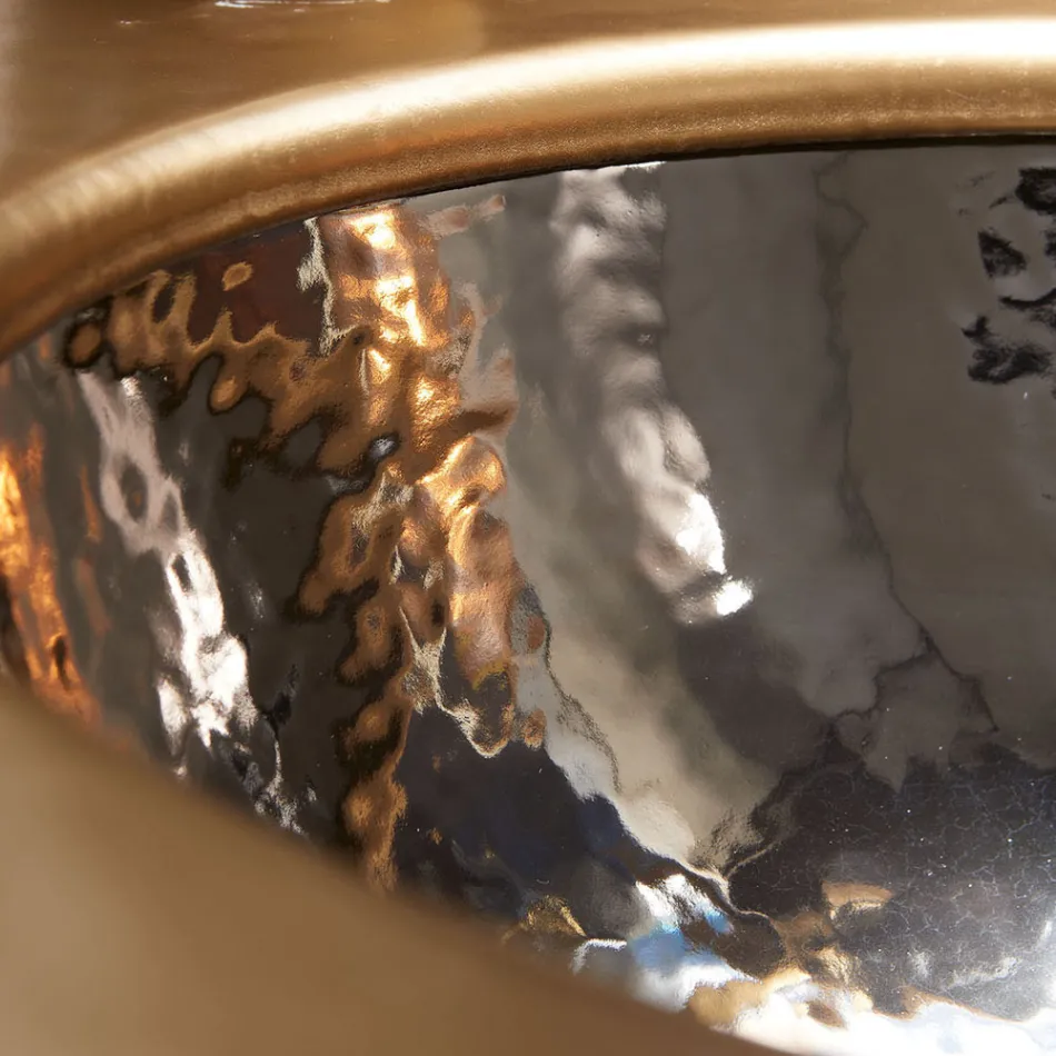 Inbyggt tvättställ i Fire Clay med 3 ytskikt Made in Italy - Erioli Viadurini