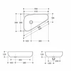 Modernt bänkskål i guld keramik gjord i Italien Sofia Viadurini