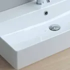 Enkelhålsbassäng för stöd eller vägg i Coliviata Colivi Keramik Viadurini