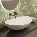 Oval bänkskiva i keramik L 60 cm Made in Italy - Tröja