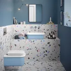 Rektangulärt tvättställ i keramik - Holly Viadurini