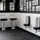 Rektangulärt tvättställ i keramik - Holly Viadurini