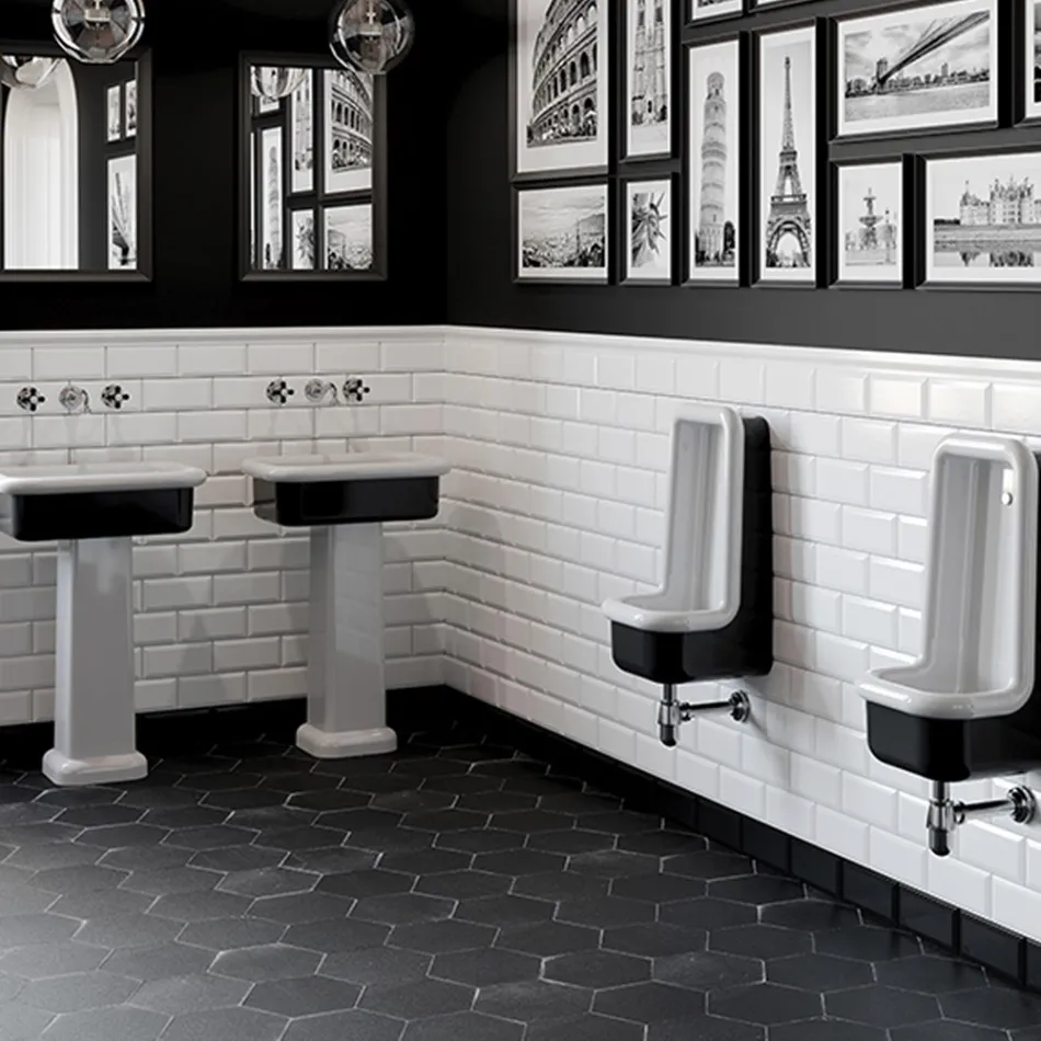 Rektangulärt tvättställ i keramik - Holly Viadurini