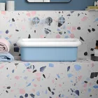 Rektangulärt tvättställ i keramik - Holly Viadurini