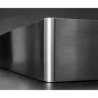 Fyrkantigt tvättställ i rostfritt stål i olika utföranden - Calendula Viadurini