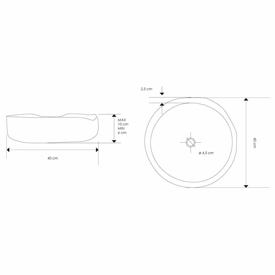 Modern bänkskiva i naturligt polerat naturligt teak - Zino Viadurini