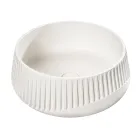 Runt tvättställ av cement och harts - Ibisco Viadurini