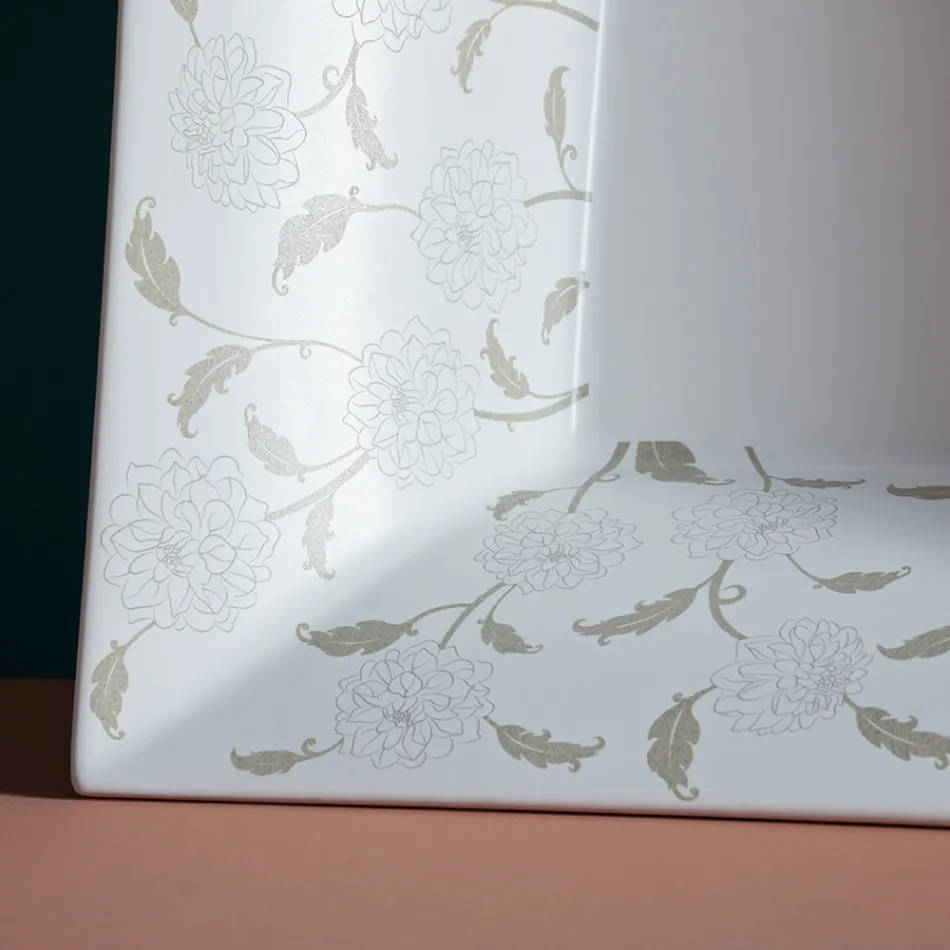 Halvförsänkt tvättställ i Fire Clay av olika ytbehandlingar tillverkade i Italien - Ultima Viadurini