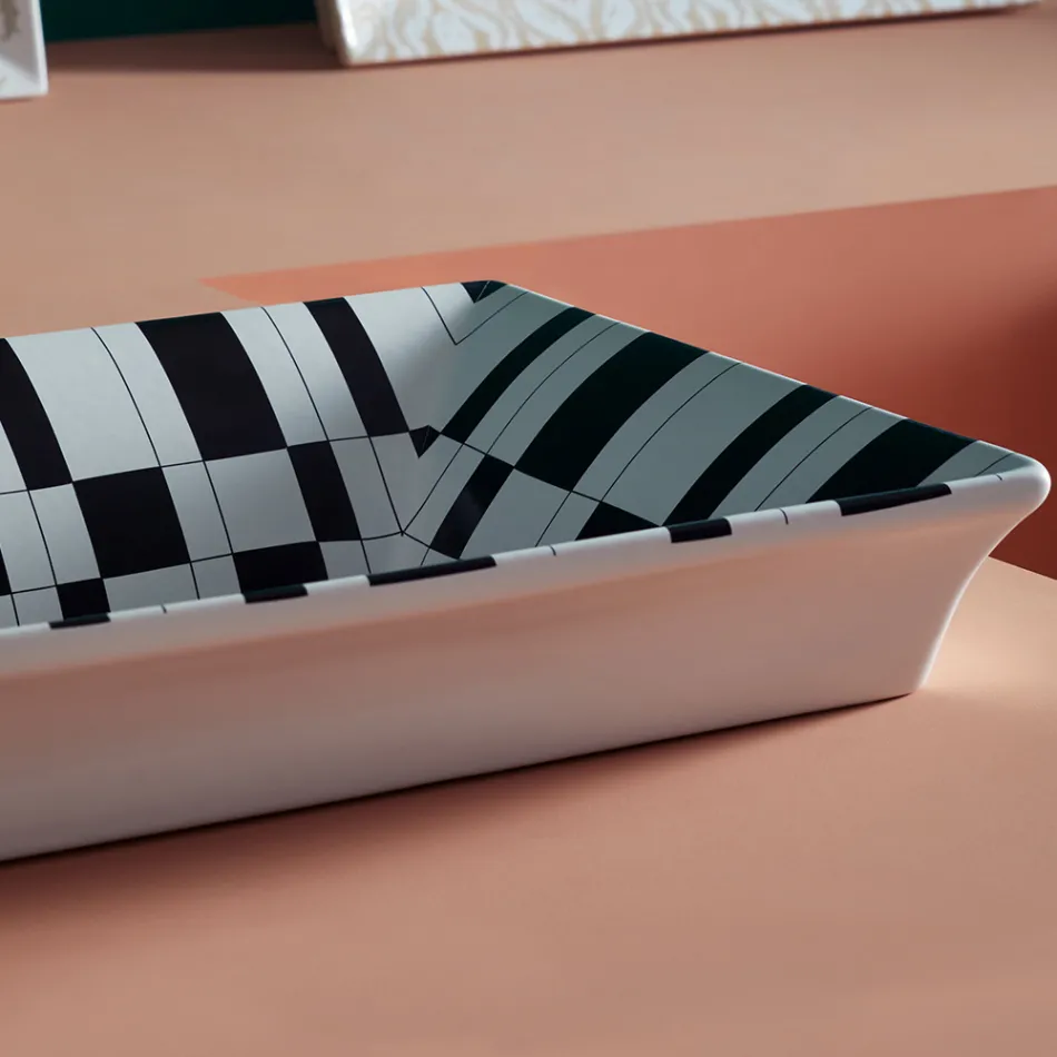 Halvförsänkt tvättställ i Fire Clay av olika ytbehandlingar tillverkade i Italien - Ultima Viadurini