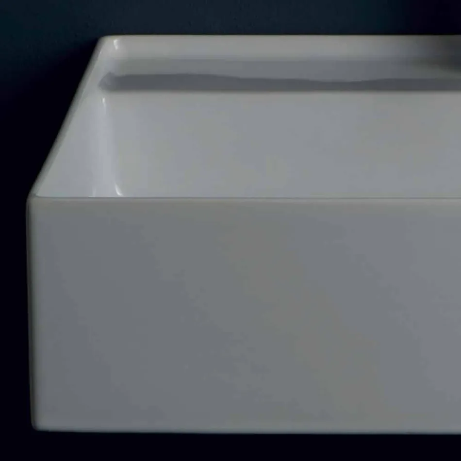 Handfat i solen 60x45 cm keramiska modern design, tillverkad i Italien Viadurini