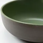 Bänkskåpstvättställ i mörk Raku Tillverkat i Italien - Drip Viadurini