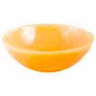 Round handfat i orange onyx Aris Viadurini