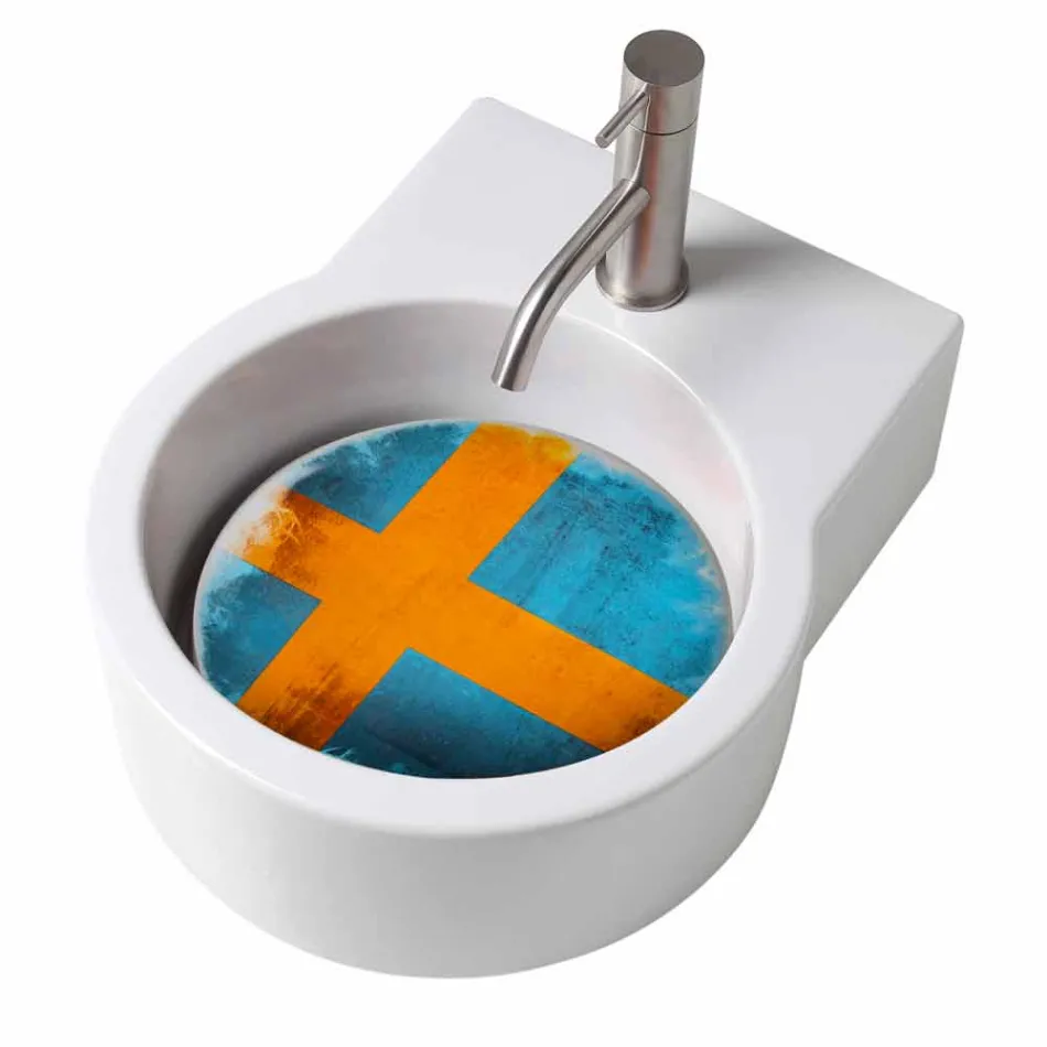 Tvättställ / upphängning av bänkskivan i Italien Tor Viadurini