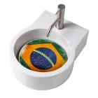 Tvättställ / upphängning av bänkskivan i Italien Tor Viadurini