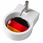 Tvättställ / upphängning av bänkskivan i Italien Tor Viadurini