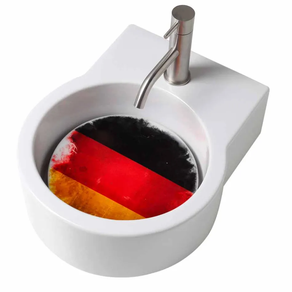 Tvättställ / upphängning av bänkskivan i Italien Tor Viadurini