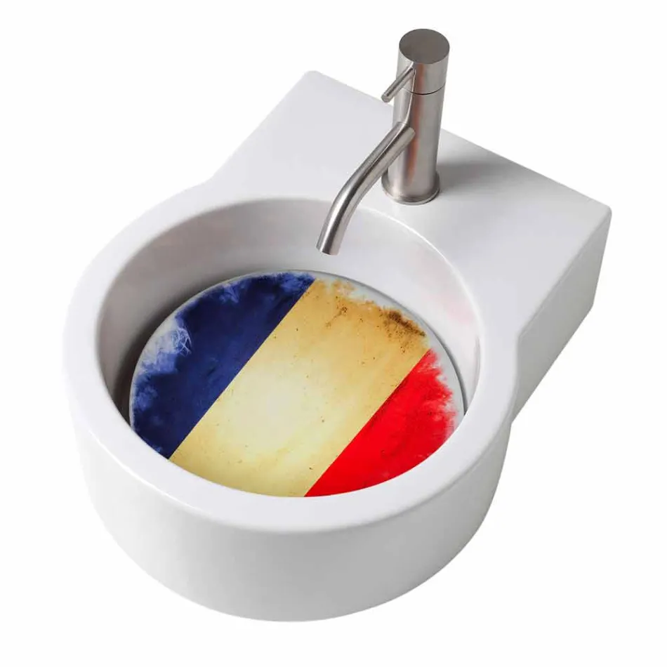 Tvättställ / upphängning av bänkskivan i Italien Tor Viadurini