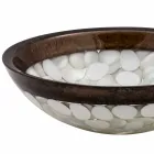 Cirkulär handfat av harts, Buguggiate Viadurini