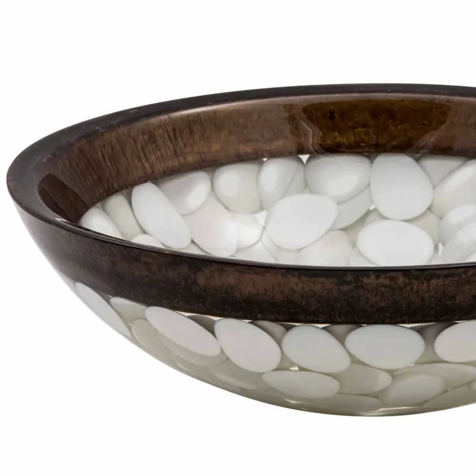 Cirkulär handfat av harts, Buguggiate Viadurini