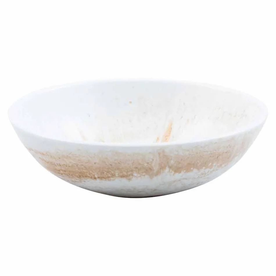 Designstativ Tvättställ i gyllene harts - Dogliola Viadurini