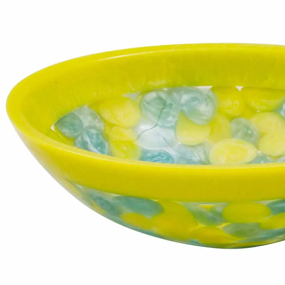 Countertop design handgjord sink i harts, Buglio Viadurini