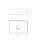 Design bänkskivor tillverkad i Italien, Lavis Viadurini