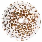 Modernt runda tvättställ av harts, Bussi Viadurini