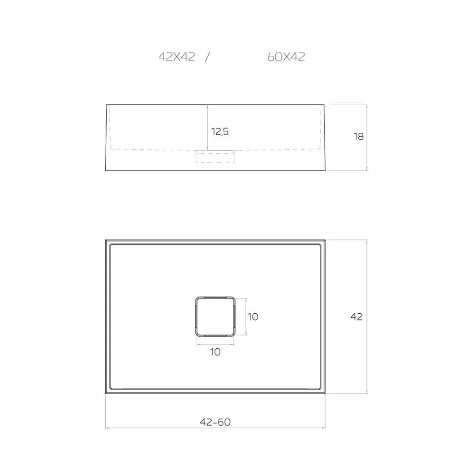 Design bänkskivor tillverkad i Italien, Lavis Viadurini