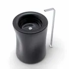 Modern kolumn frittstående sink producerad i Italien, Syracuse Viadurini