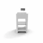 Modernt monoblock frittstående handfat tillverkat i Italien, Tufino Viadurini