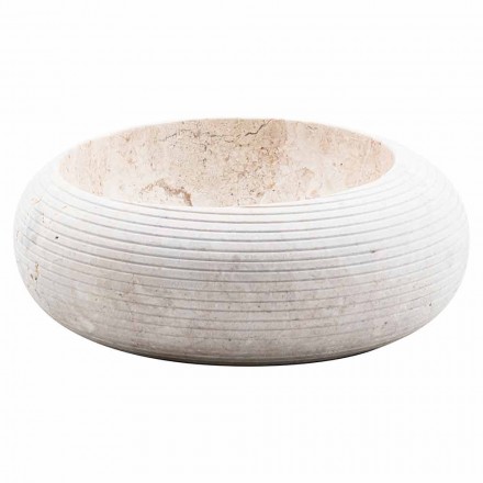 Modern design marmor bänkskål - Buraimi Viadurini