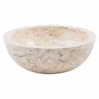 Tonto handhållen handfat av marmor, Nibbiano Viadurini