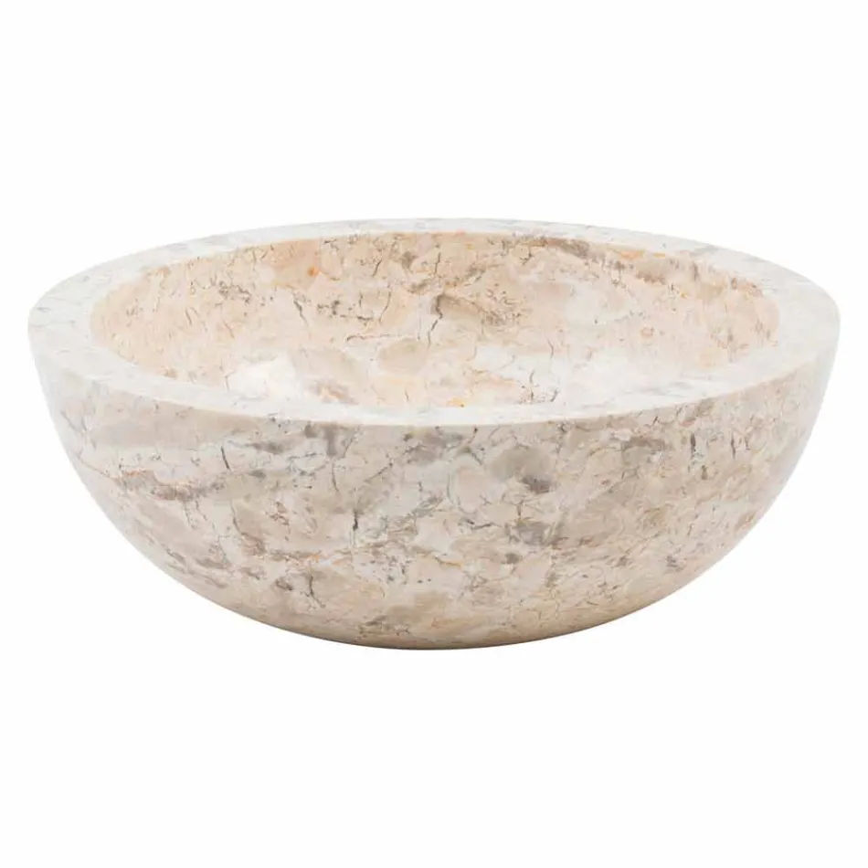 Tonto handhållen handfat av marmor, Nibbiano Viadurini