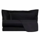 Bomullssatinlakan för dubbelsäng ensam färg - Freesia Viadurini