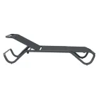 Solaya 194x65 cm solsäng i aluminium och textilene Viadurini