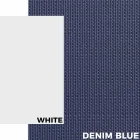 Utomhus solsäng i aluminium med hjul och armstöd Modern design - Carmine Viadurini