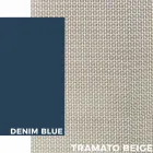 Utomhus solsäng i aluminium med hjul och armstöd Modern design - Carmine Viadurini