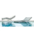 Solsäng utomhus gjord av polyeten i olika färger - Bollo Viadurini