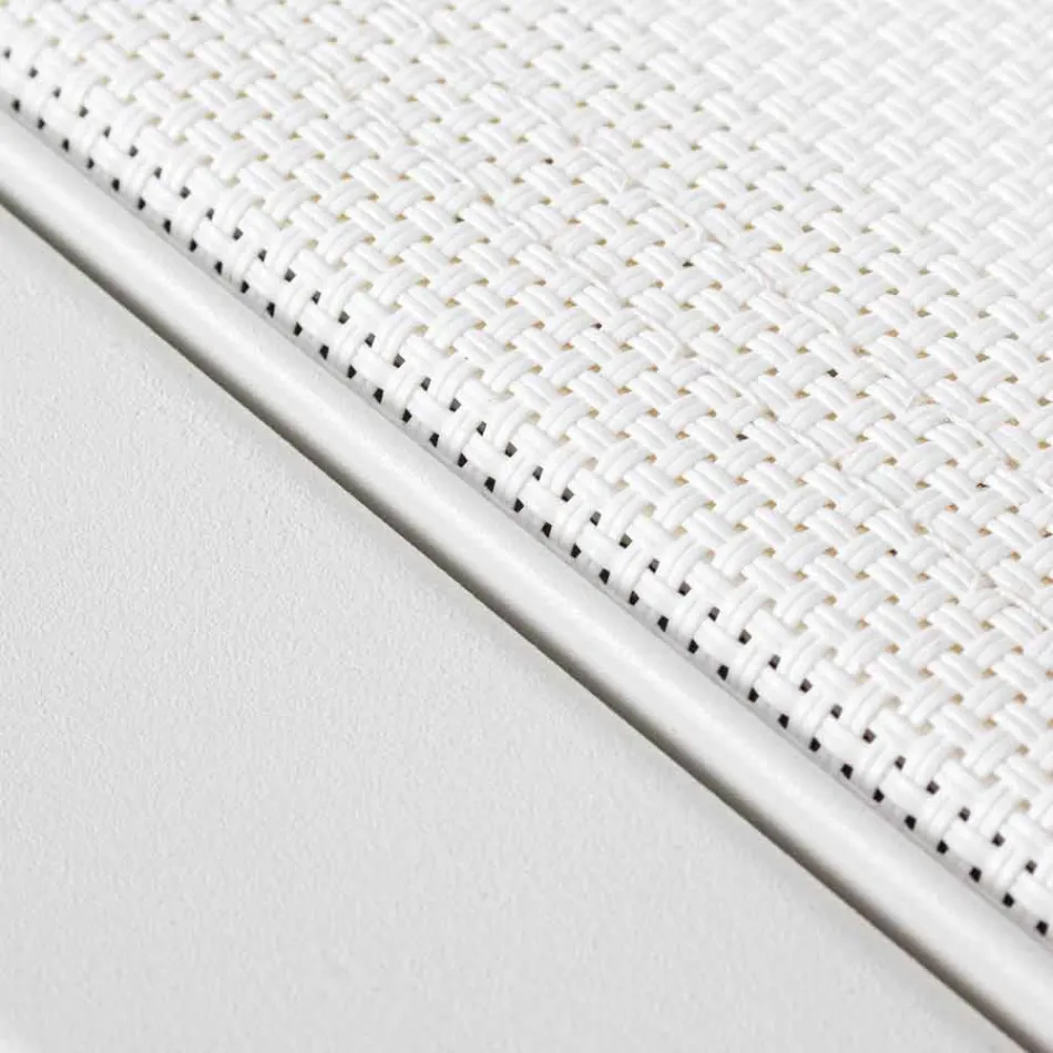 Liggande utomhusstol med aluminium- och textilenehjul - juvel Viadurini