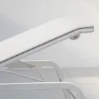 Tillverkad i Italien Stapelbar trädgårdssäng 2 delar - Aberdeen Viadurini