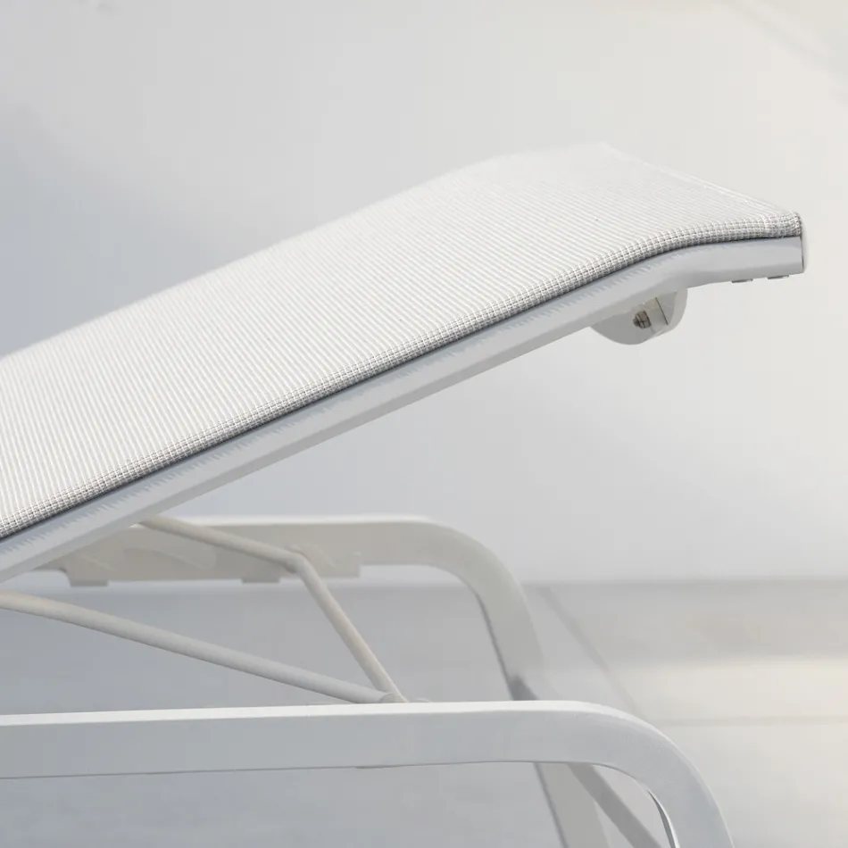 Tillverkad i Italien Stapelbar trädgårdssäng 2 delar - Aberdeen Viadurini