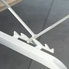 Tillverkad i Italien Stapelbar trädgårdssäng 2 delar - Aberdeen Viadurini