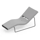 Trädgårdsstol i polyeten i olika färger med metallstöd - Bollo Viadurini