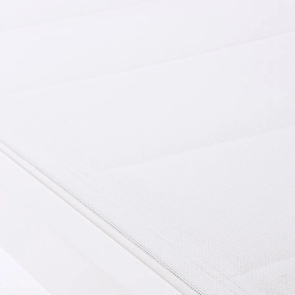 Modern trädgårdssolstol i aluminium med hjul för utomhusbruk - Franz Viadurini