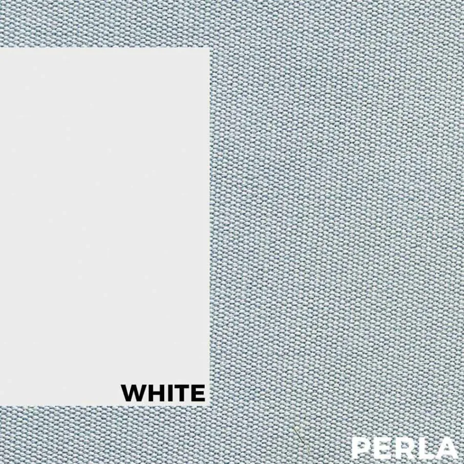 Utomhus dubbel solsäng i aluminium och duk - Gioacchino Viadurini