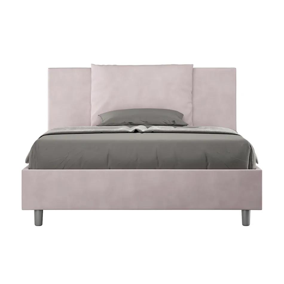 140x200 cm sänggavel med mikrofiberkuddar Tillverkad i Italien - Olympiska spelen Viadurini