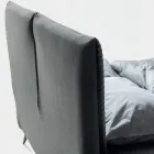 Dubbelsäng 160x190 med kuddformad stoppning - Brezze Viadurini