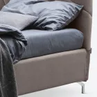 Dubbelsäng 160x190 med geometrisk quiltning - Ciottolino Viadurini